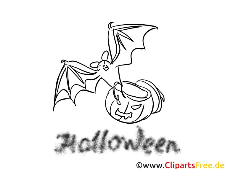 Chauve-Souris Image – Halloween À Colorier – Halloween dedans Chauve Souris A Colorier