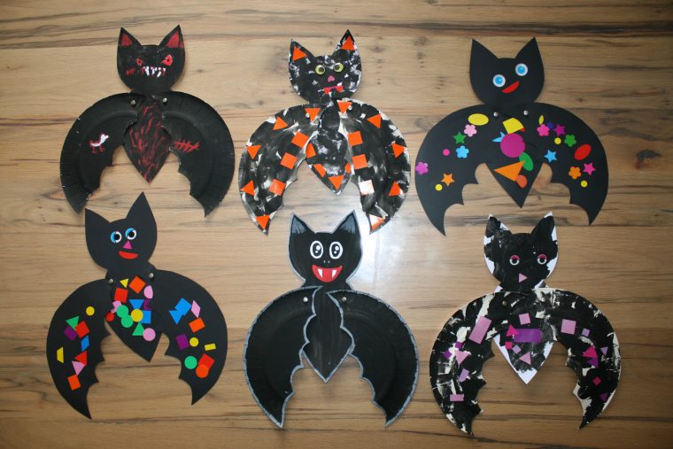 Chauves Souris D'Halloween Articulées. – Les Lutins dedans Chauve Souris Pour Halloween