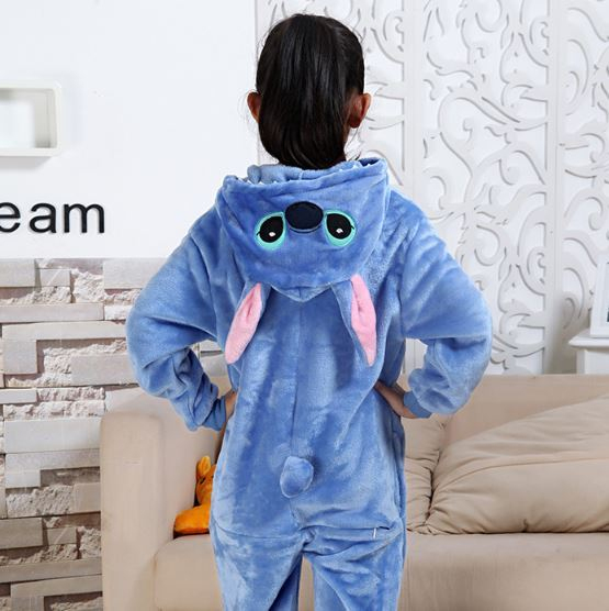 Children Pajamas Unicorn Stars Winter Cartoon One Piece pour One Piece Licorne