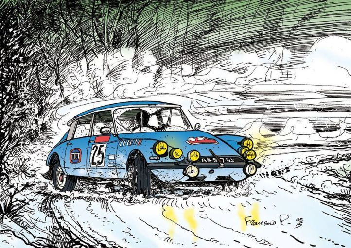 Citroen Ds 21 Pallas 1967  Dessin Voiture, Voiture pour Dessin Voiture De Rallye 