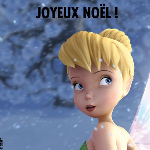 Clochette Vous Souhaite Un Joyeux Noël #Clochette  Disney avec Clochette Noel