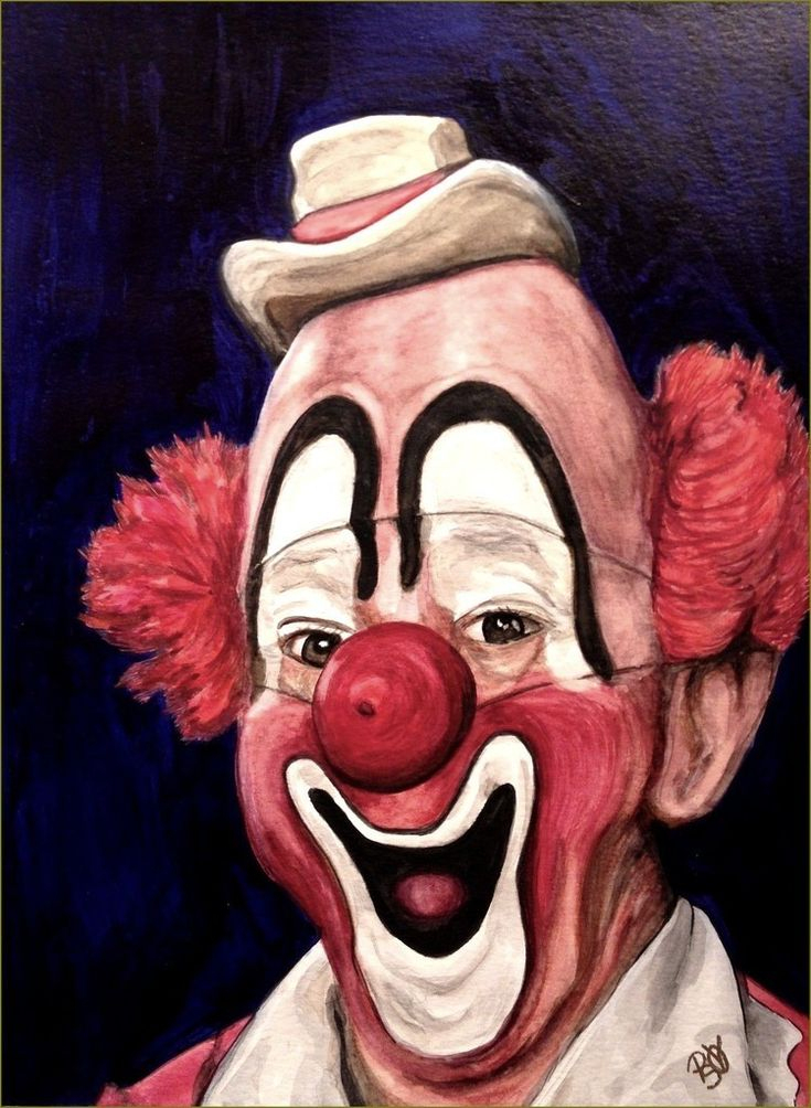 Clowns En Peinture - Patty Vicknair - - Balades Comtoises avec Dessins De Clowns