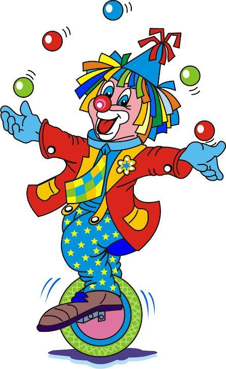 Clowns.quenalbertini: Juggling Clown  Clown Paintings tout Dessin De Clown 