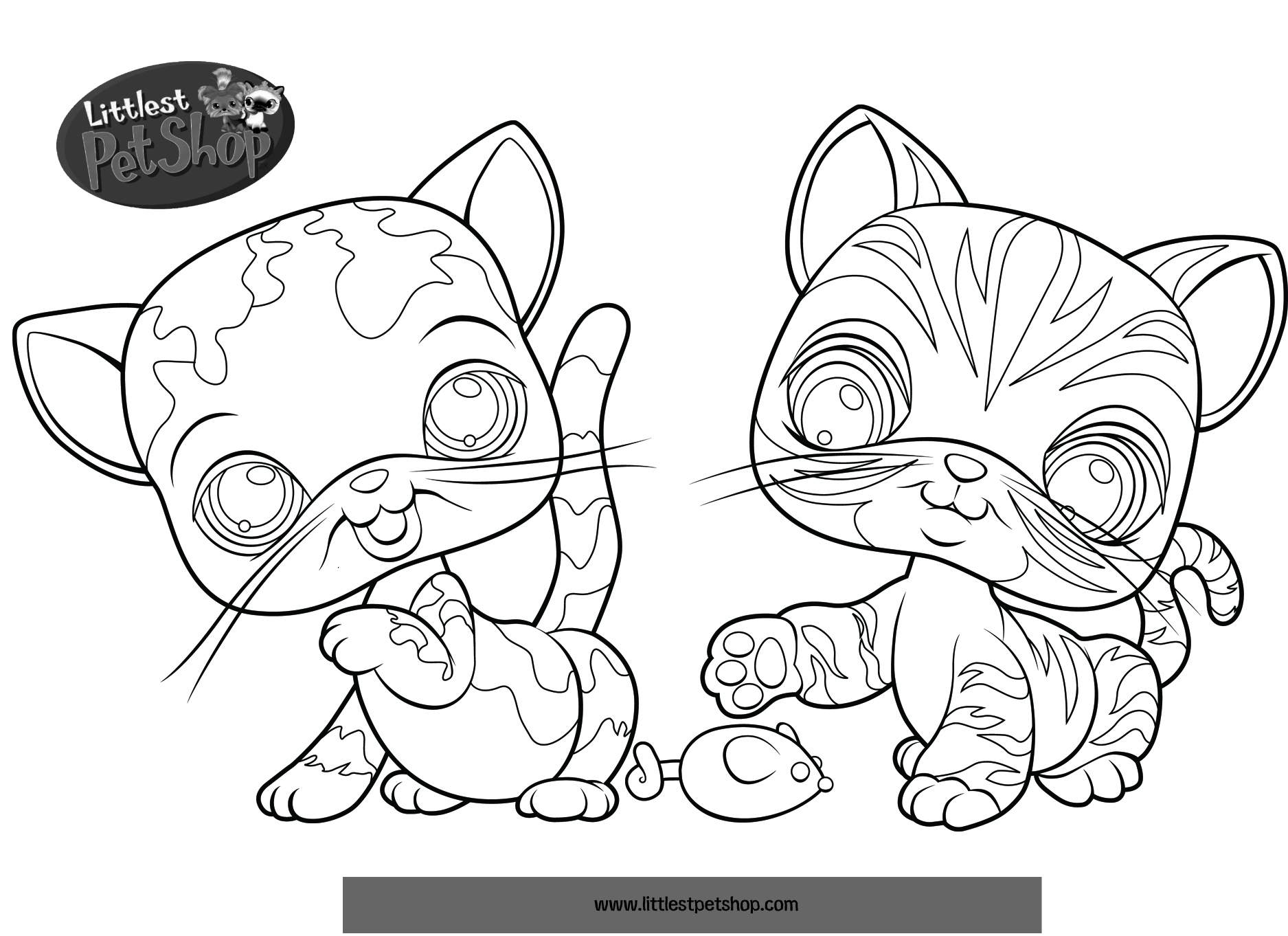 Clubdemax, Coloriage Les Chats Petshop - Coloriage Et encequiconcerne Coloriage Pet Shop À Imprimer 