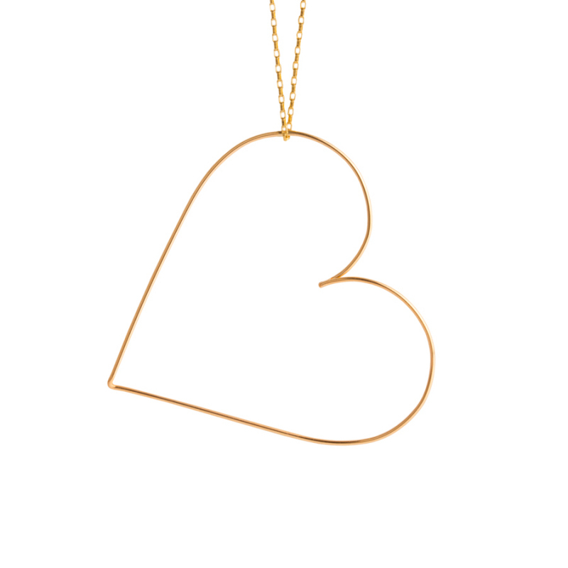 Collier Petit Coeur En Or En Forme De Coeur X Atelier Paulin serapportantà Coeur Coeur Coeur