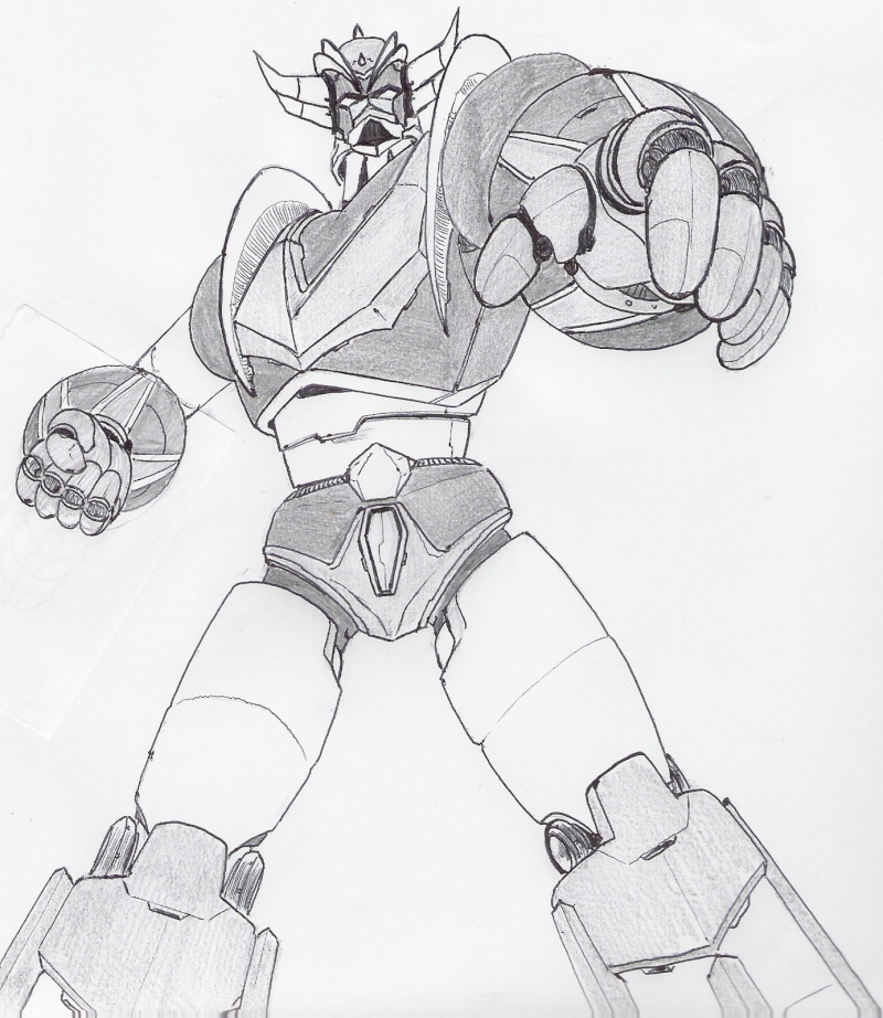 Coloriage À Dessiner Goldorak Couleur tout Coloriage De Goldorak 