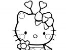 Coloriage À Gommettes Hello Kitty Dessiné Par Nounoudunord à Dessins De Hello Kitty