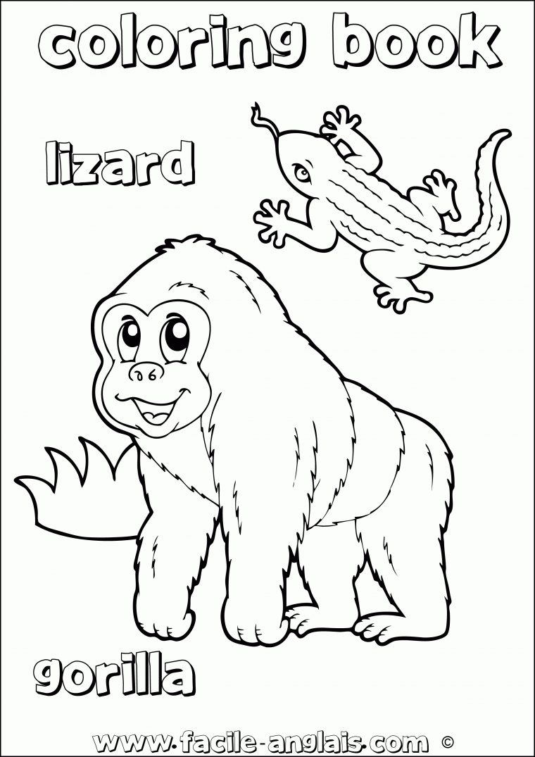 Coloriage À Imprimer – Anglais Facile  Cours Et Exercices avec Coloriage Anglais