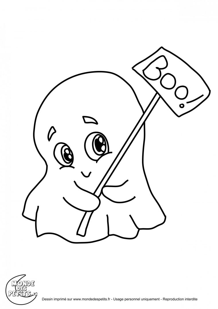 Coloriage À Imprimer Halloween Qui Fait Peur – Coloriage pour Halloween A Colorier