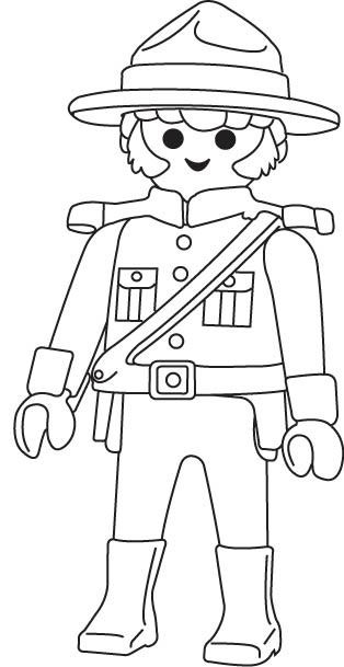 Coloriage À Imprimer : Personnages Célèbres - Playmobil tout Coloriage Playmobil 