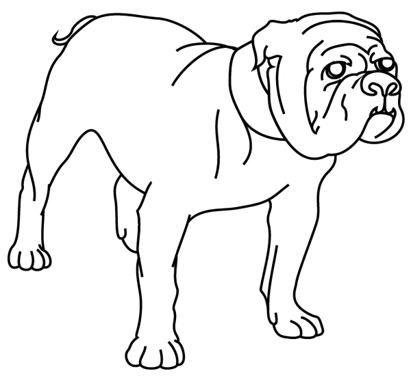 Coloriage À Imprimer : Un Chien, Dessin 13 encequiconcerne Dessin De Chien De Chasse A Imprimer