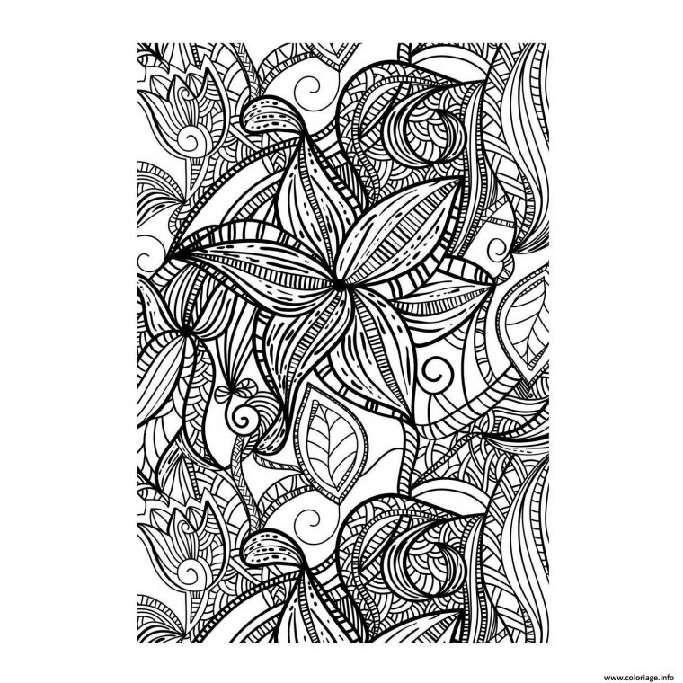 Coloriage Art Therapie 58 Dessin Art Therapie À Imprimer avec Coloriage Adulte À Imprimer