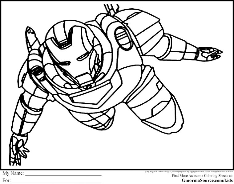 Coloriage Avengers #74047 (Super-Héros) – Album De Coloriages tout Coloriage De Avengers