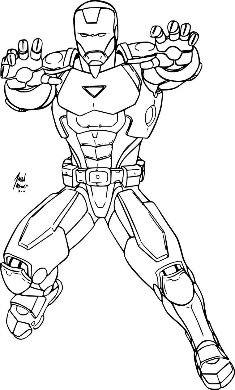 Coloriage Avengers Iron Man À Imprimer encequiconcerne Coloriages A Imprimer