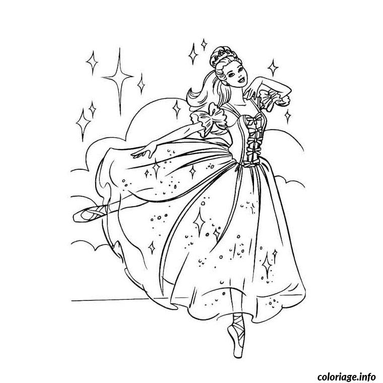 Coloriage Barbie Danseuse Etoile Dessin Barbie À Imprimer dedans Dessin Étoile À Imprimer