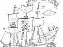 Coloriage Bateau De Pirates Humoristique Dessin Gratuit À destiné Dessin De Bateau À Colorier