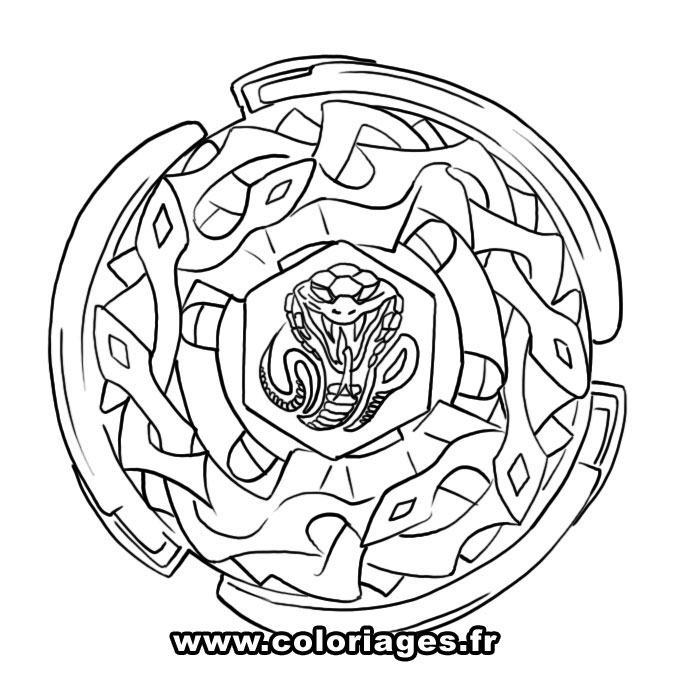 Coloriage Beyblade : Coloriage.ploo.fr à Beyblade Dessin