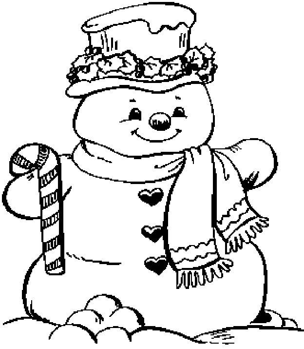 Coloriage Bonhomme De Neige #89296 (Personnages) - Album à Coloriage Bonhomme 