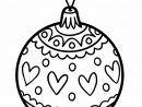 Coloriage Boule De Noël : 20 Dessins À Imprimer Gratuitement à Dessin A Imprimer De Noel