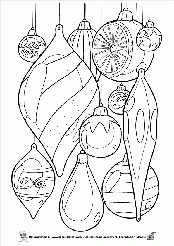 Coloriage Boules Sur Hugolescargot serapportantà Boule Dessin 