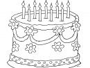 Coloriage Brithday Cake - Joyeux Anniversaire Beau Livre à Coloriage Anniversaire 3 Ans