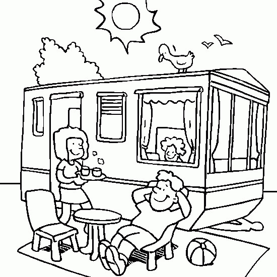 Coloriage Camping Car Sous Le Soleil Dessin Gratuit À Imprimer encequiconcerne Dessin Cars À Imprimer 