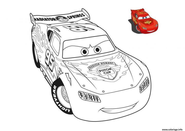 Coloriage Cars 2 Voiture De Course Dessin Voiture De encequiconcerne Coloriage Voitures