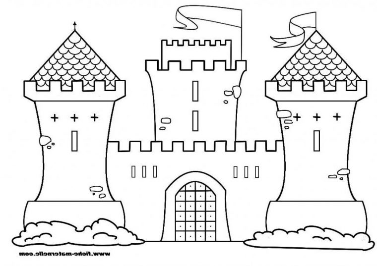 Coloriage Château Impressionnant Galerie Dessin Colorier concernant Coloriage Chateau Fort