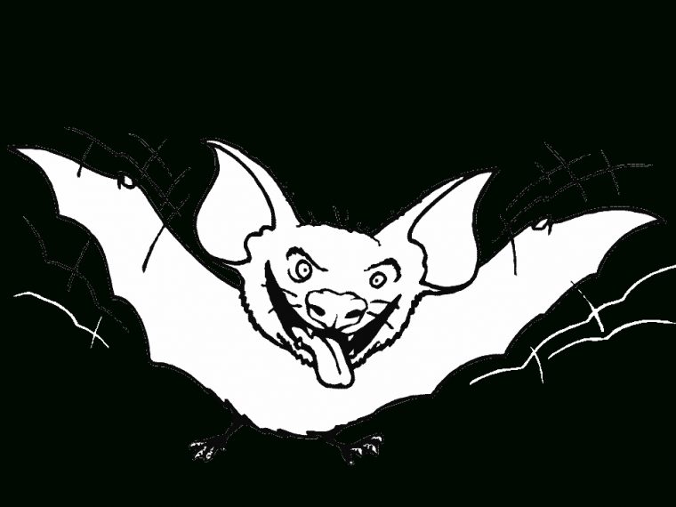 Coloriage Chauve-Souris #1991 (Animaux) – Album De Coloriages tout Coloriage Chauve Souris