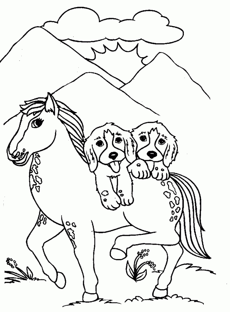 Coloriage Chien Gratuits À Imprimer (Coloriages, Dessins à Images À Colorier 