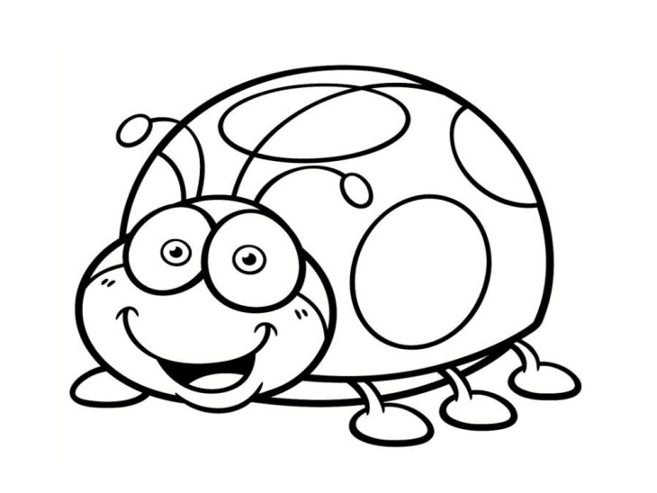 Coloriage Coccinelle Gratuit À Imprimer à Dessiner Coccinelle 