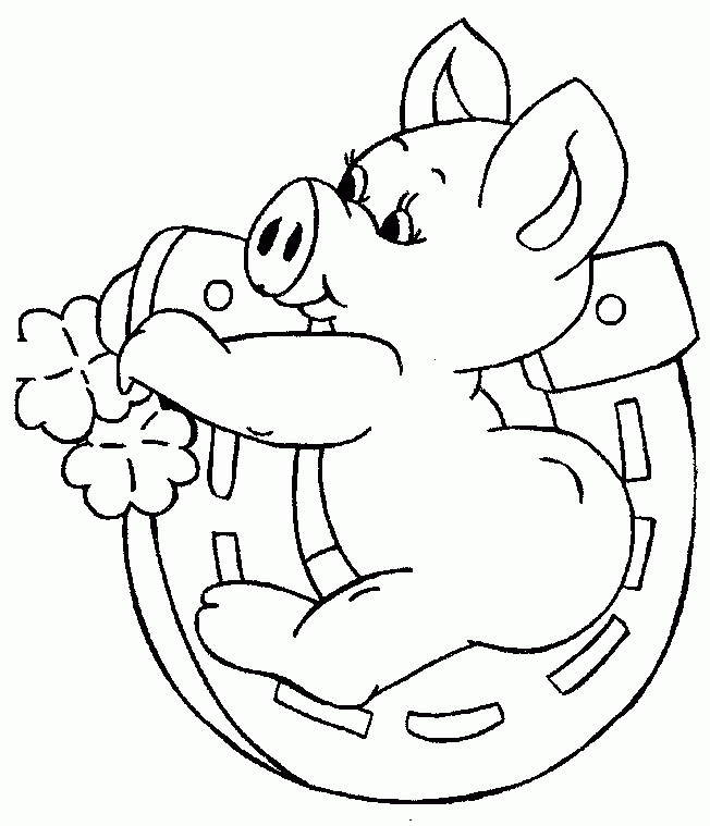 Coloriage Cochon 40 - Coloriage En Ligne Gratuit Pour Enfant intérieur Coloriage Cochon 