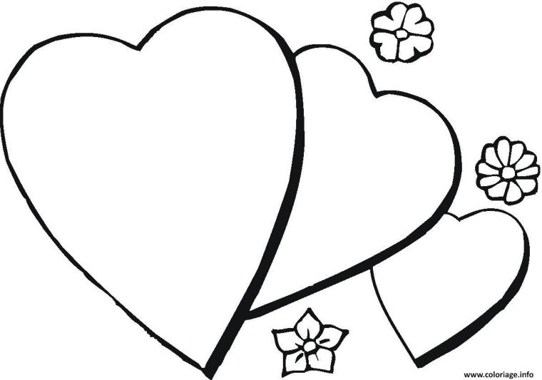 Coloriage Coeur 61 Dessin Coeur À Imprimer pour Coloriage Coeurs