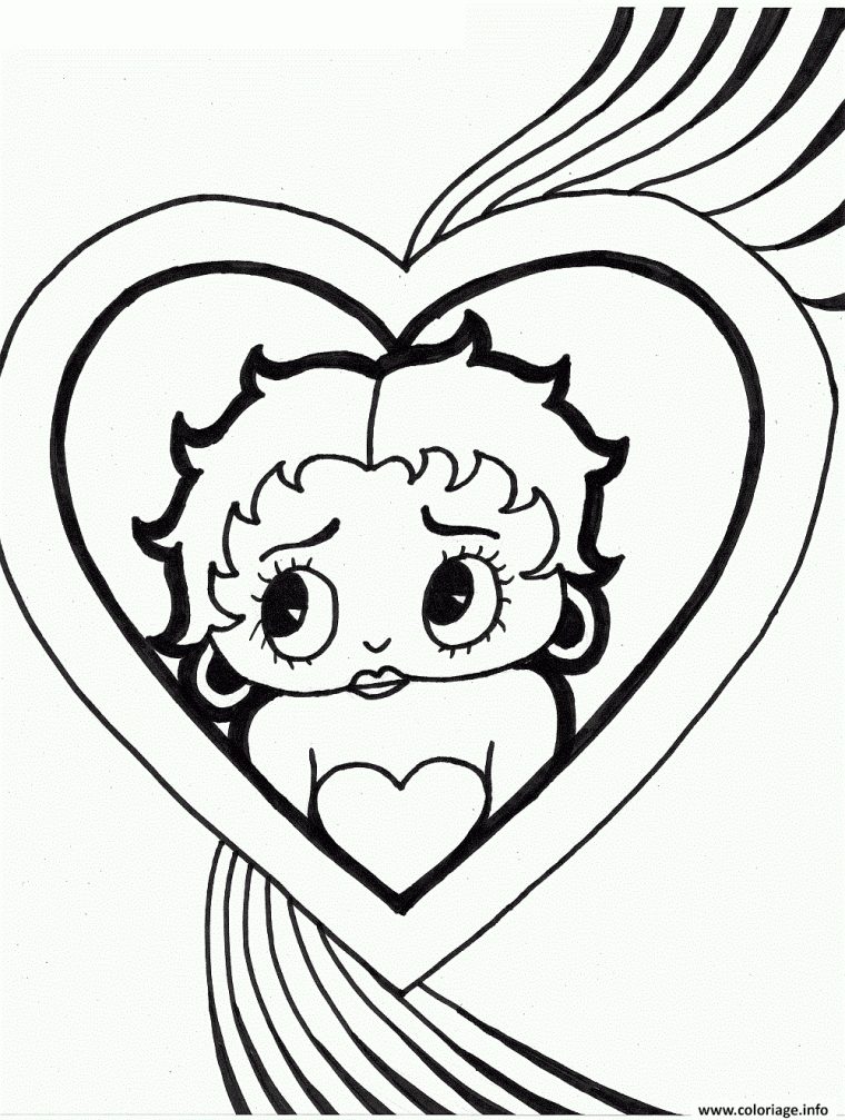 Coloriage Coeur Amour 44 Dessin Coeur À Imprimer dedans Coloriage Coeurs