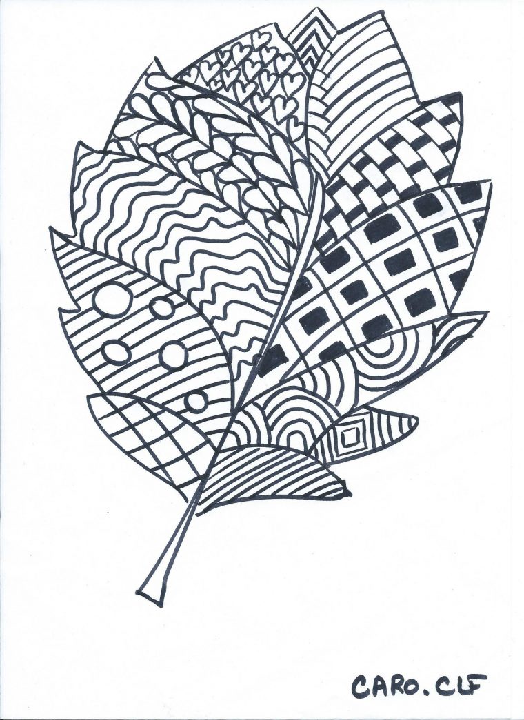 Coloriage, Coloriage Automne, Feuilles À Colorier pour Dessin Feuilles