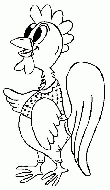 Coloriage Coq 12 - Coloriage En Ligne Gratuit Pour Enfant encequiconcerne Coloriage Coq 