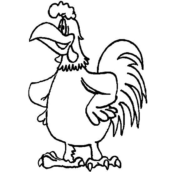 Coloriage Coq #4164 (Animaux) - Album De Coloriages à Coloriage Coq 