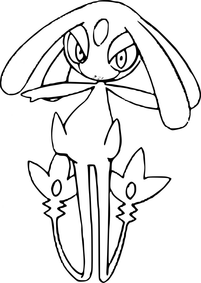 Coloriage Créfollet Pokemon À Imprimer Et Colorier avec Dessin À Colorier Pokemon