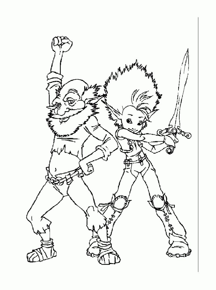 Coloriage De Arthur Et Les Minimoys Gratuit À Colorier destiné Dessin Arthur Et Les Minimoys