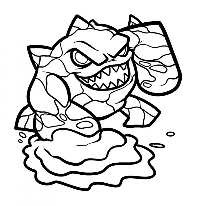 Coloriage De Bowser  Coloriage avec Bowser Dessin 