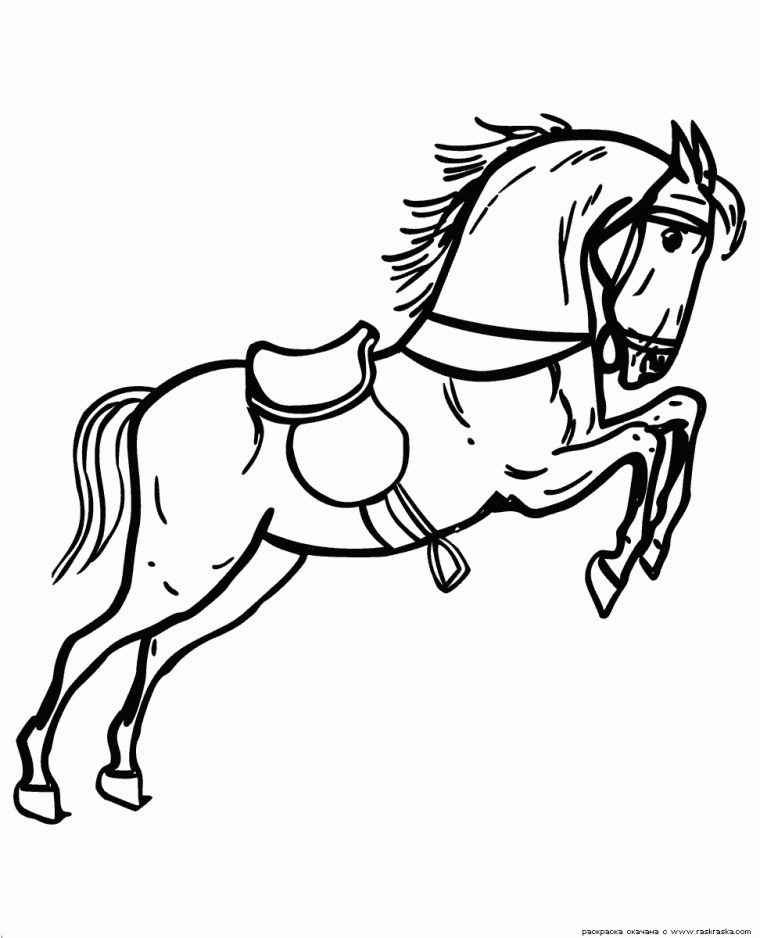 Coloriage De Cheval Au Galop  Horse Coloring Pages, Horse avec Coloriage Cheval Au Galop