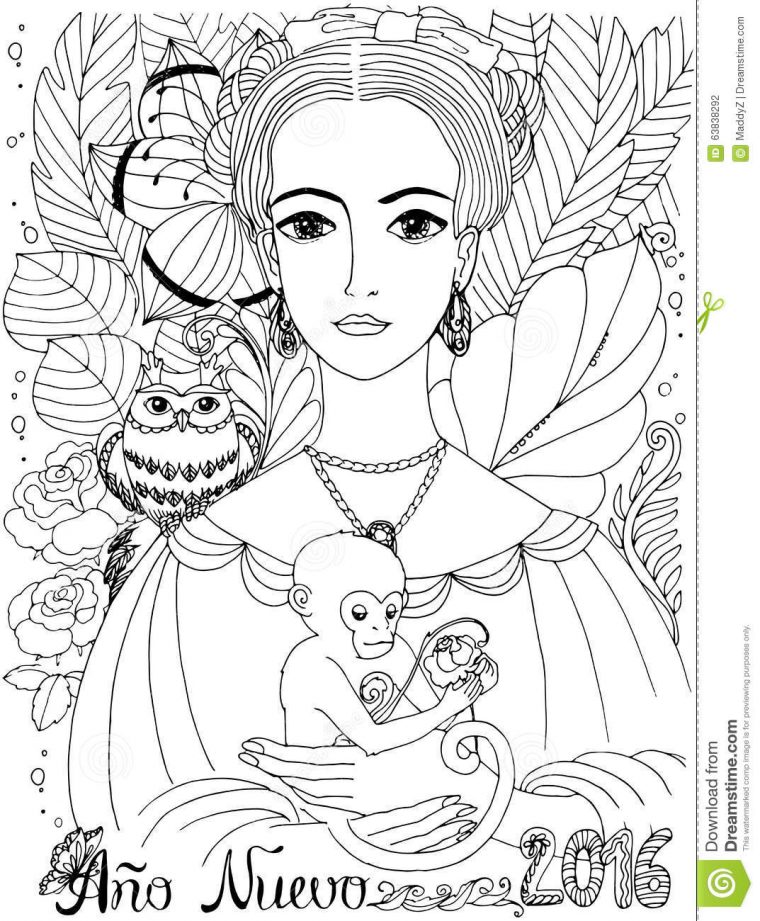 Coloriage De Dame En Livre  30000 ++ Collections De Pages destiné Coloriage Dame