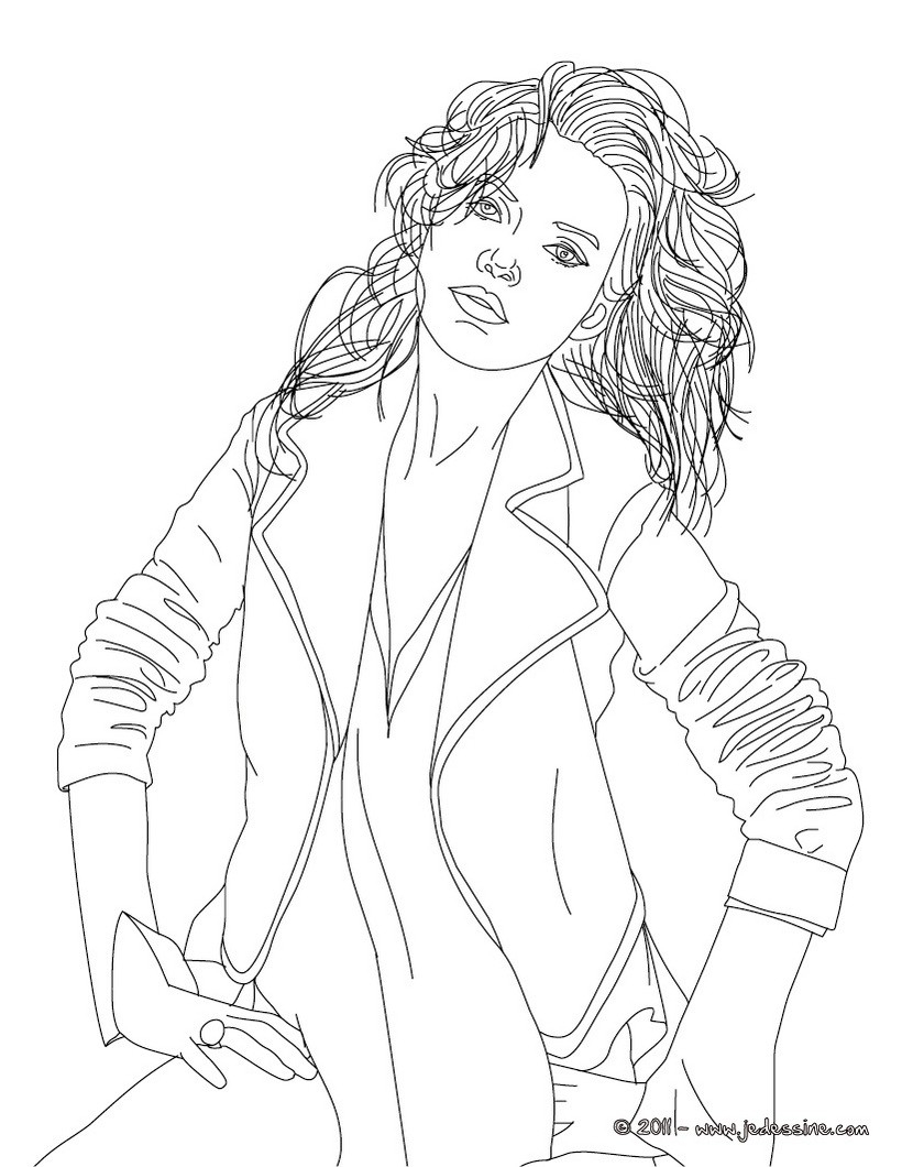 Coloriage De Fille Top Model A Imprimer  Dessin Top Model concernant Coloriage De Fille Top Model 