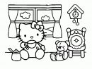 Coloriage De Hello Kitty À Colorier Pour Enfants concernant Dessin Hello Kitty À Colorier