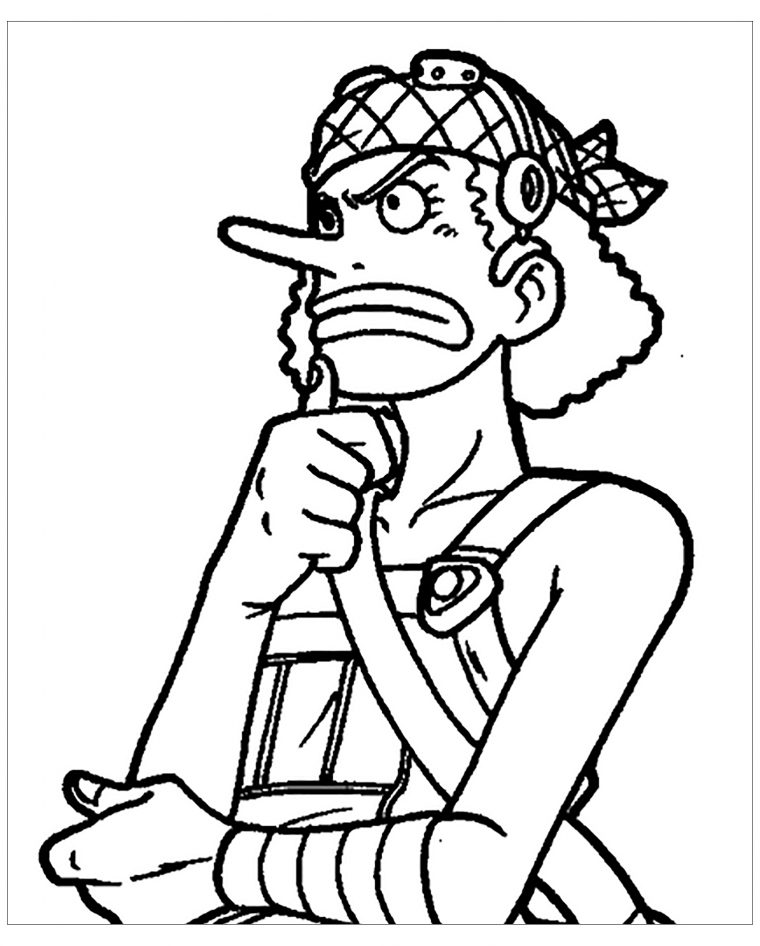 Coloriage De One Piece À Colorier Pour Enfants – Coloriage destiné Dessin A Imprimer One Piece