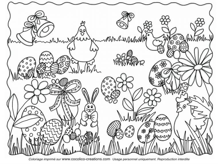 Coloriage De Paques À Imprimer Gratuit  Liberate pour Coloriage De Paques Gratuit