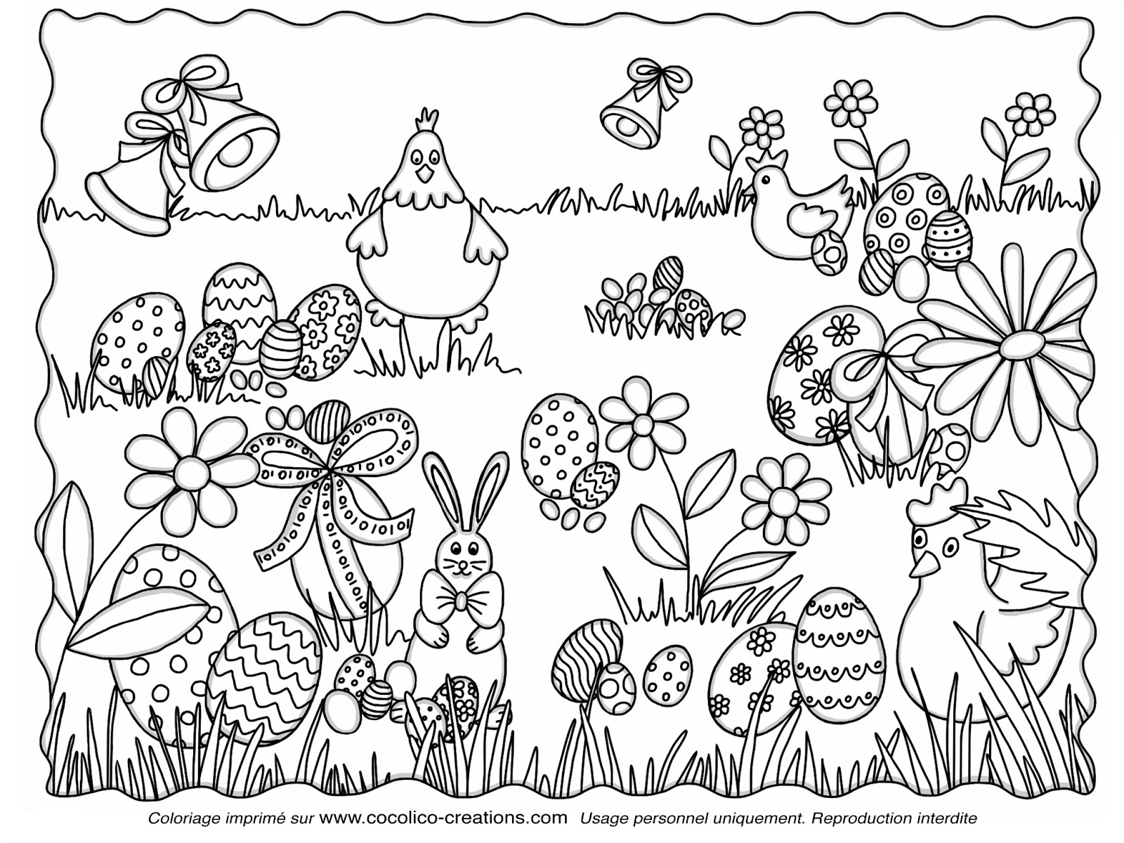 Coloriage De Paques À Imprimer Gratuit  Liberate pour Coloriage De Paques Gratuit 