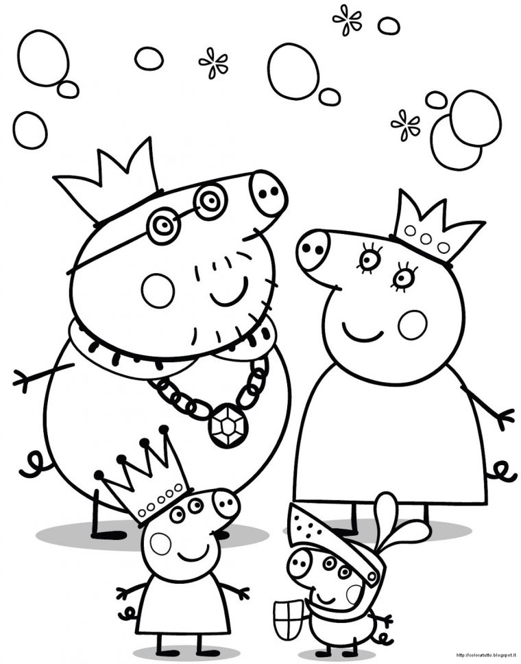 Coloriage De Peppa Pig En Ligne à Coloriag En Ligne