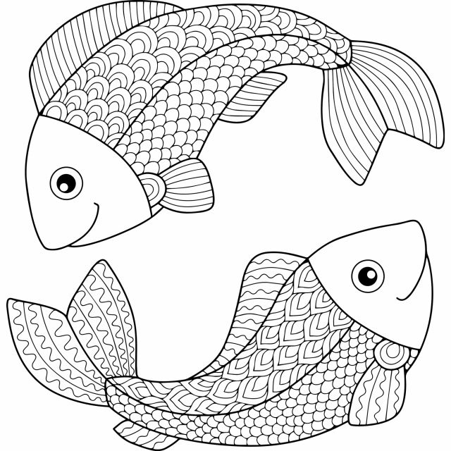 Coloriage De Poisson D&amp;#039;Avril - Dessin À Colorier dedans Poisson D Avril Coloriage 