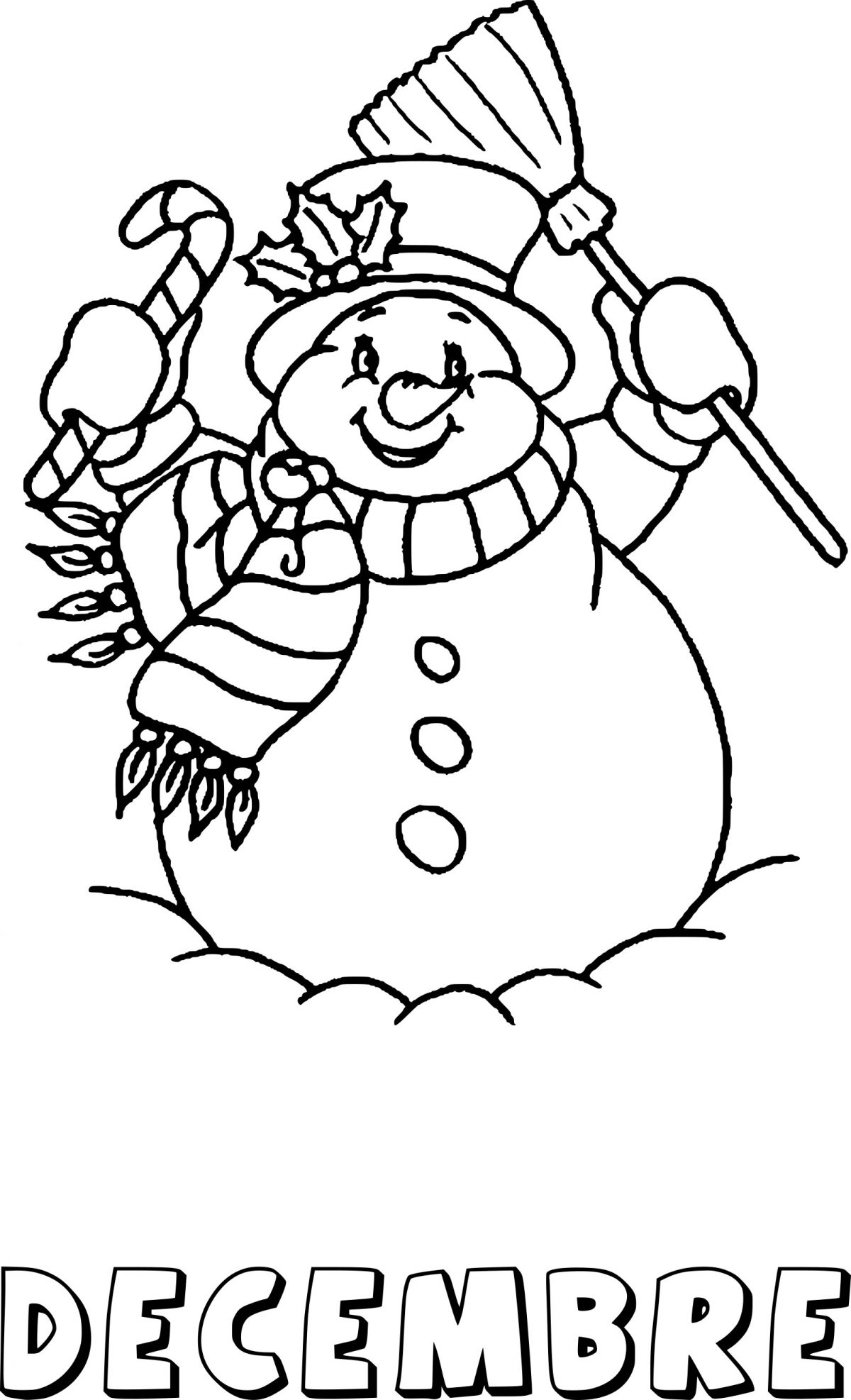 Coloriage Décembre Gratuit À Imprimer avec Coloriage Noel Gratuit